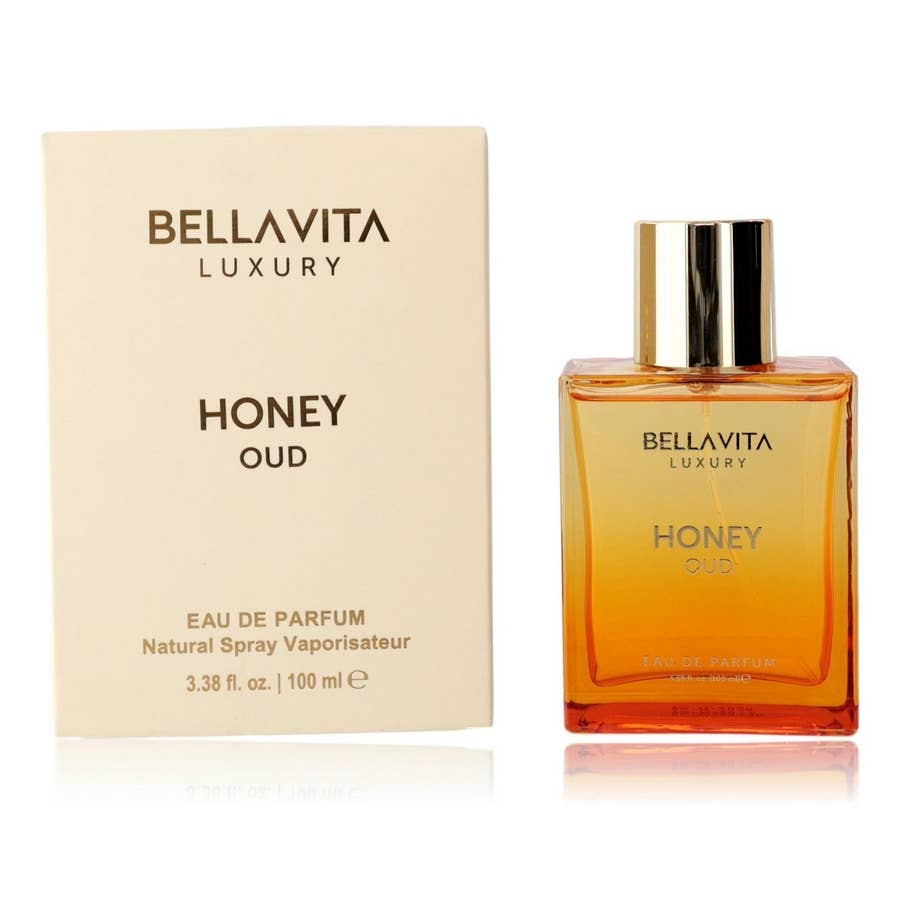 Honey Oud by Bellavita, 3.3 oz Edp Spray for Unisex