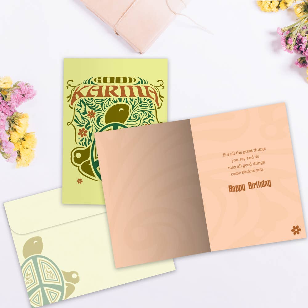 - Karma Turtle | Birthday Greeting Cards |