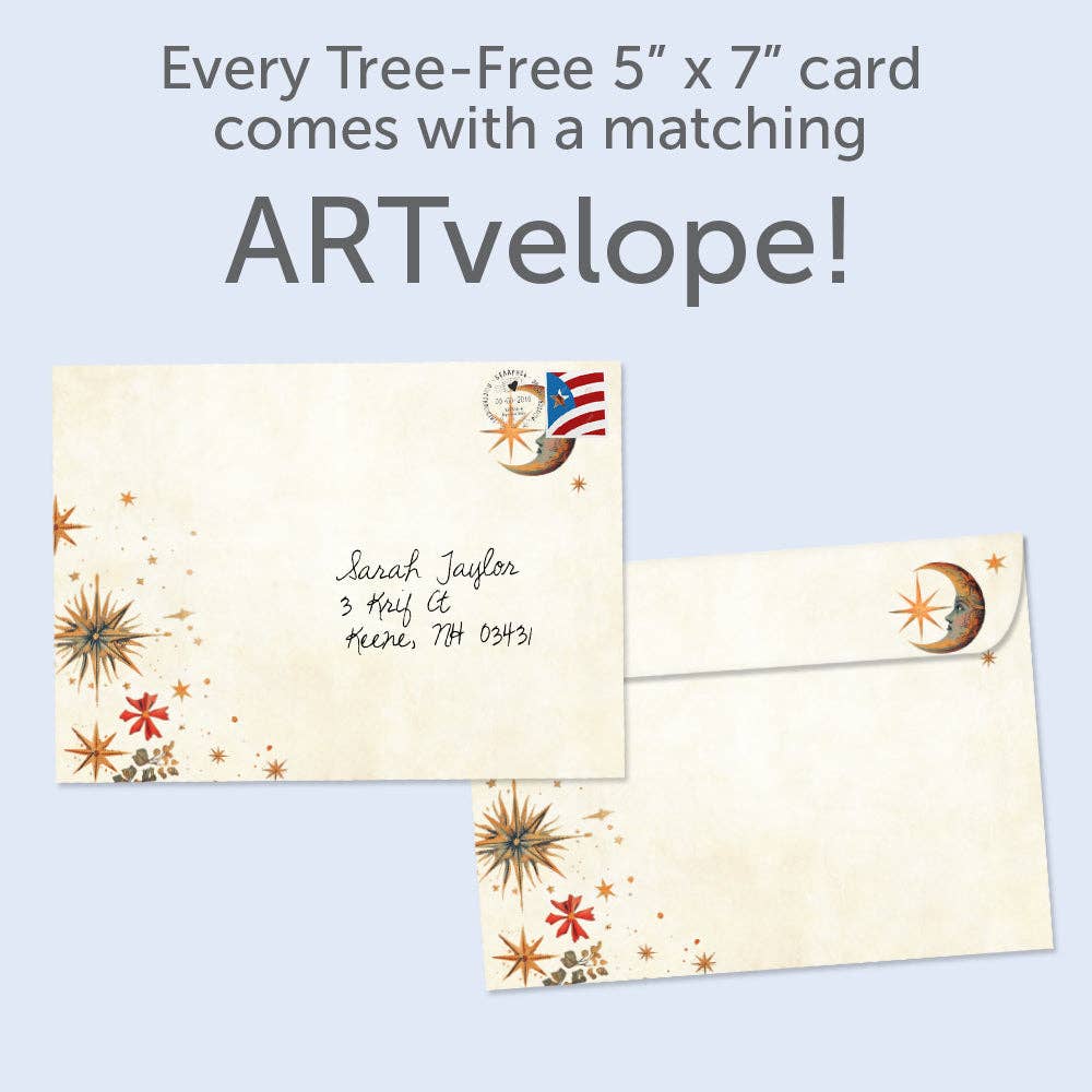 - Crescent Moon Wish | Birthday Cards |