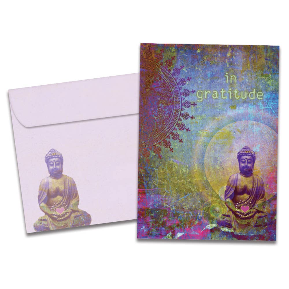 - Gratitude Buddha |  Thank You Cards |