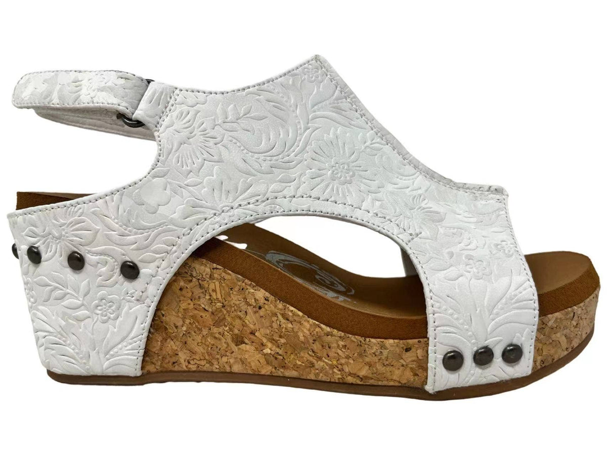 LIBERTY TOOLED EMBOSSED WOMENS WEDGE VGSA0044