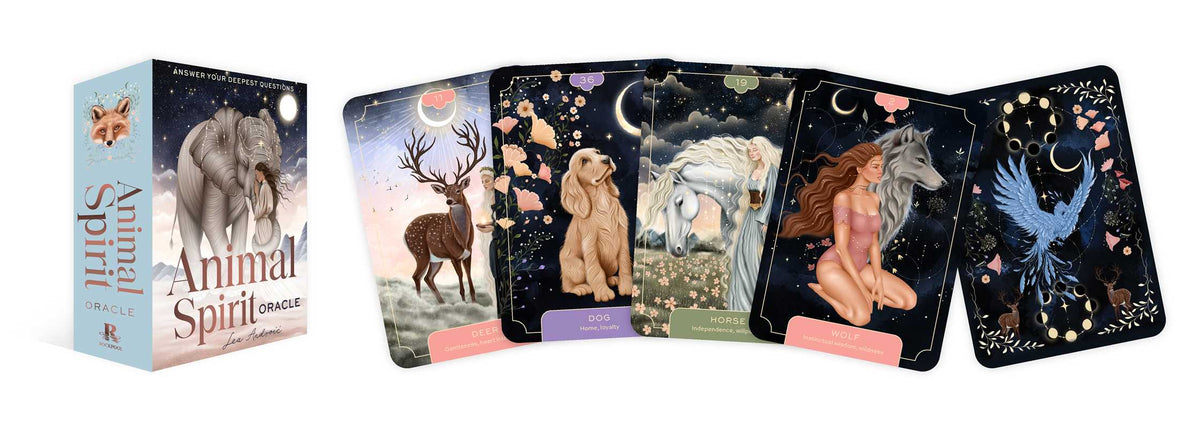 Animal Spirit Oracle by Lea  Androic: Flashcards; 96 pages / English