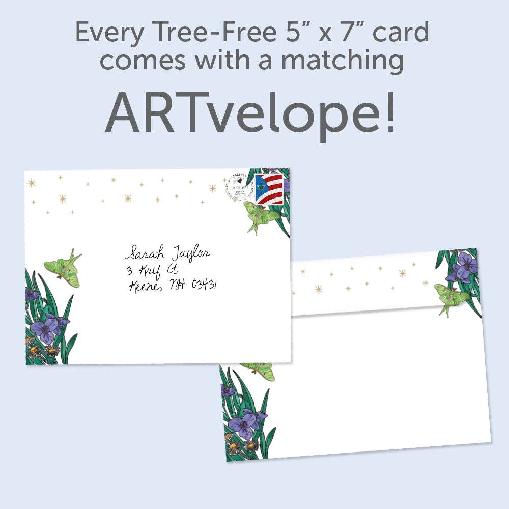 - Magical Lunar Moth | Birthday Cards |