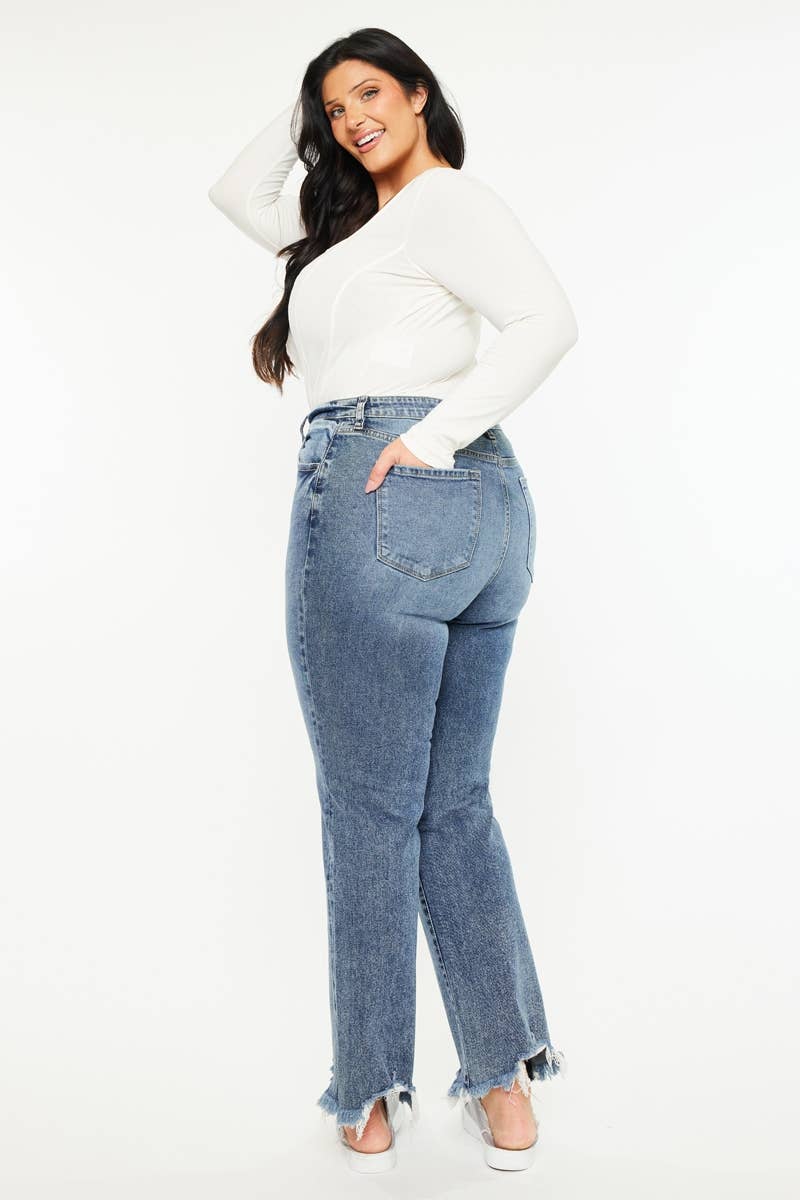 PLUS HIGH RISE SLIM STRAIGHT