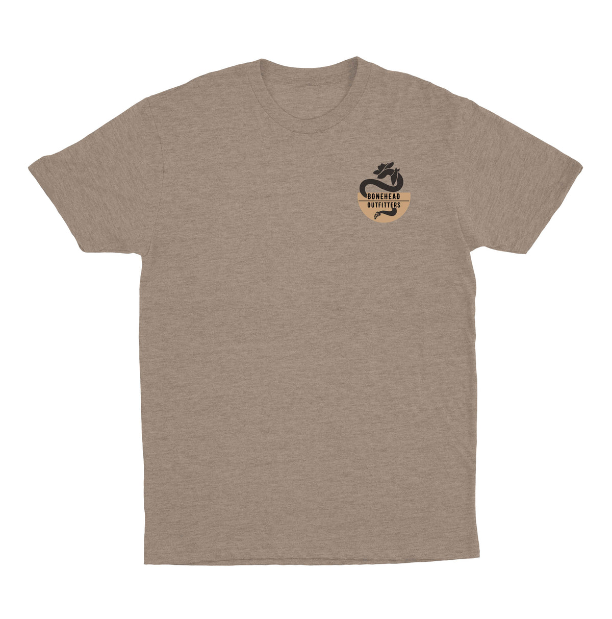 Men's Bone Head Outfitters Battlesnake T-Shirt