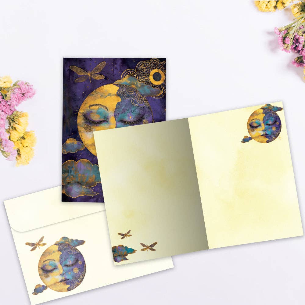 - Serene Moon | All Occasion Greeting Cards |