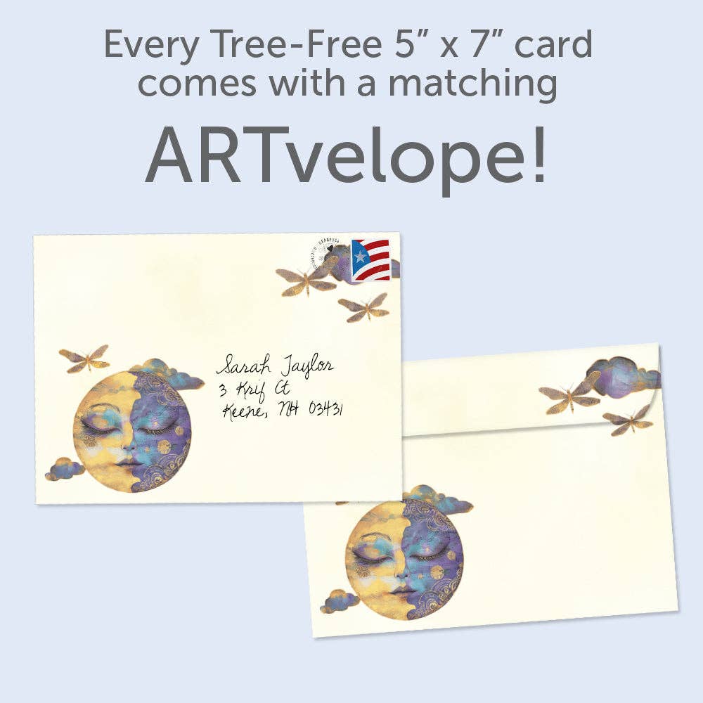 - Serene Moon | All Occasion Greeting Cards |